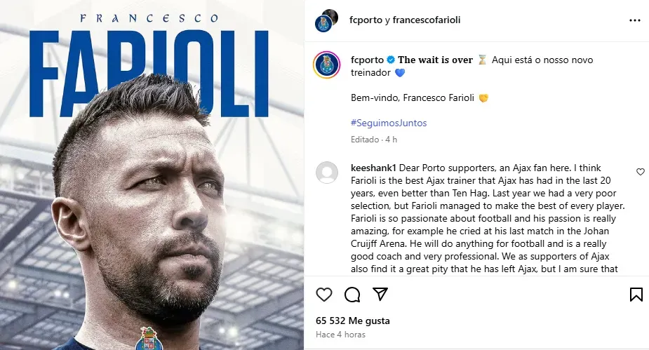 Publicación del FC Porto