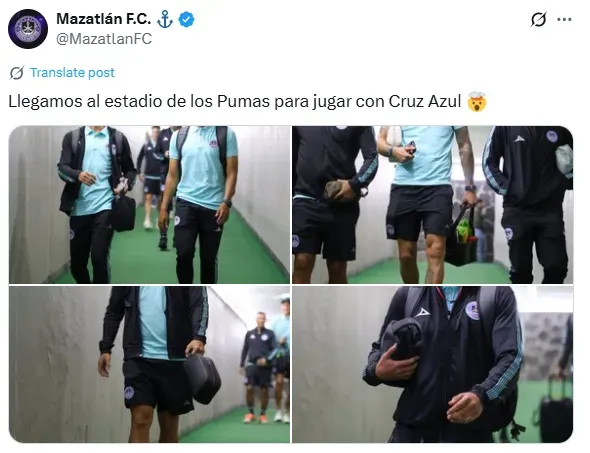 Publicación de Mazatlán en redes sociales