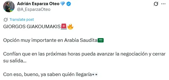 Información de Esparza Oteo