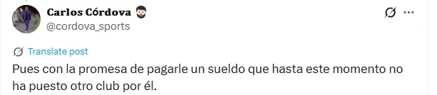 Información de Carlos Córdova