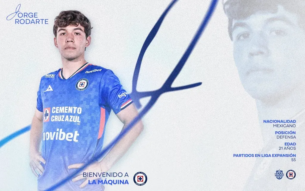 Jorge Rodarte podría ir a la Leagues Cup 2025 con Cruz Azul (Oficial Cruz Azul)