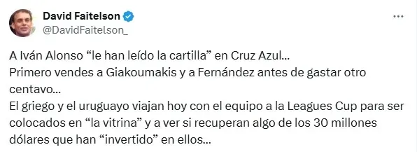 David Faitelson dejó expuesto a Iván Alonso en la previa a la Leagues Cup (X)