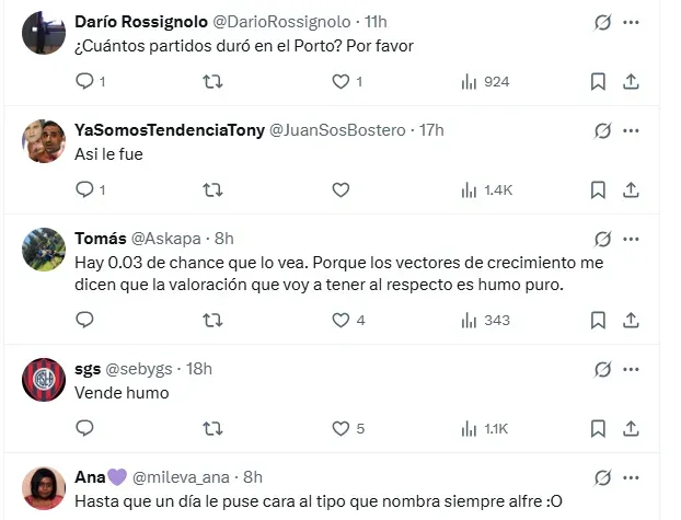 Reacciones a la entrevista de Anselmi