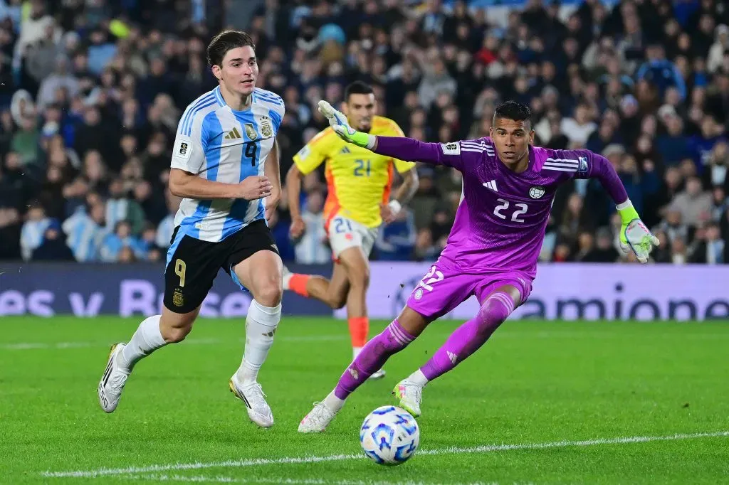 Kevin Mier había sido titular en la pasada fecha FIFA. (Getty Images)