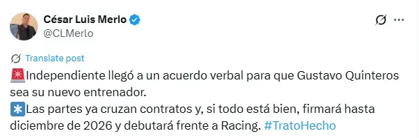 Información de César Luis Merlo