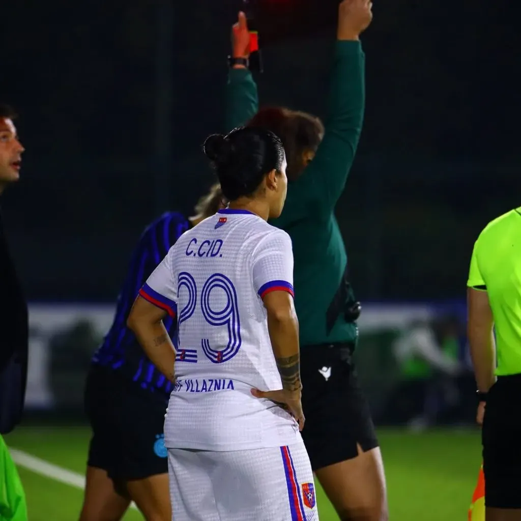 Debut de Cid en la Europa Cup (IG Claudia Cid)