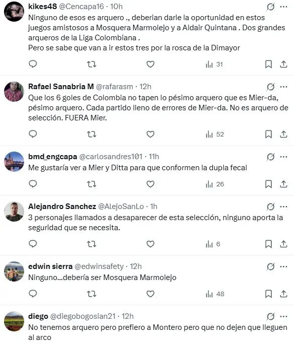 En Colombia están en contra de Kevin Mier y piden a otro portero (X)