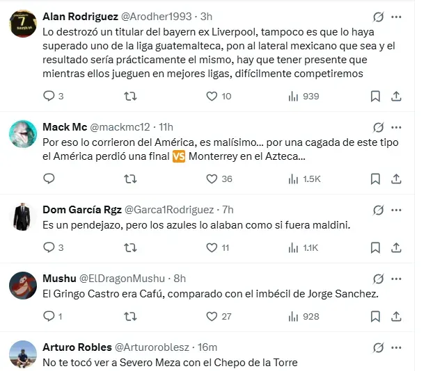 Comentarios contra Sánchez