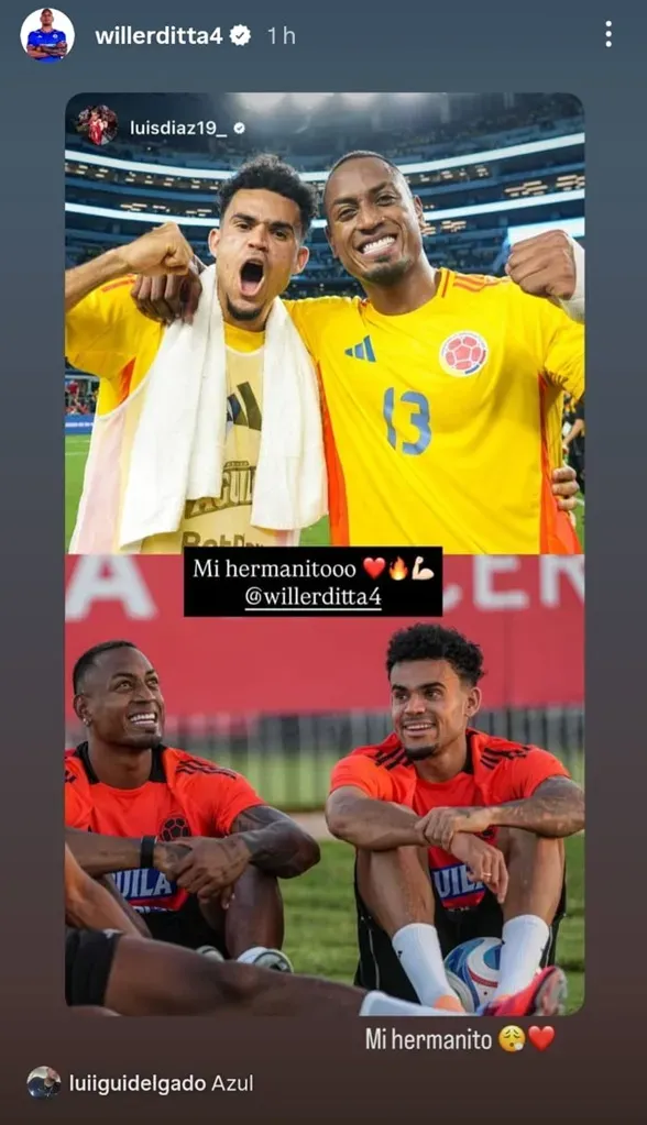 Afición de Cruz Azul pide a Luis Díaz. (Instagram Ditta)