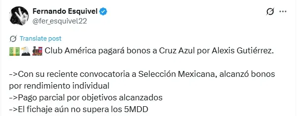 Información de 365 Scores (X Fernando Esquivel)