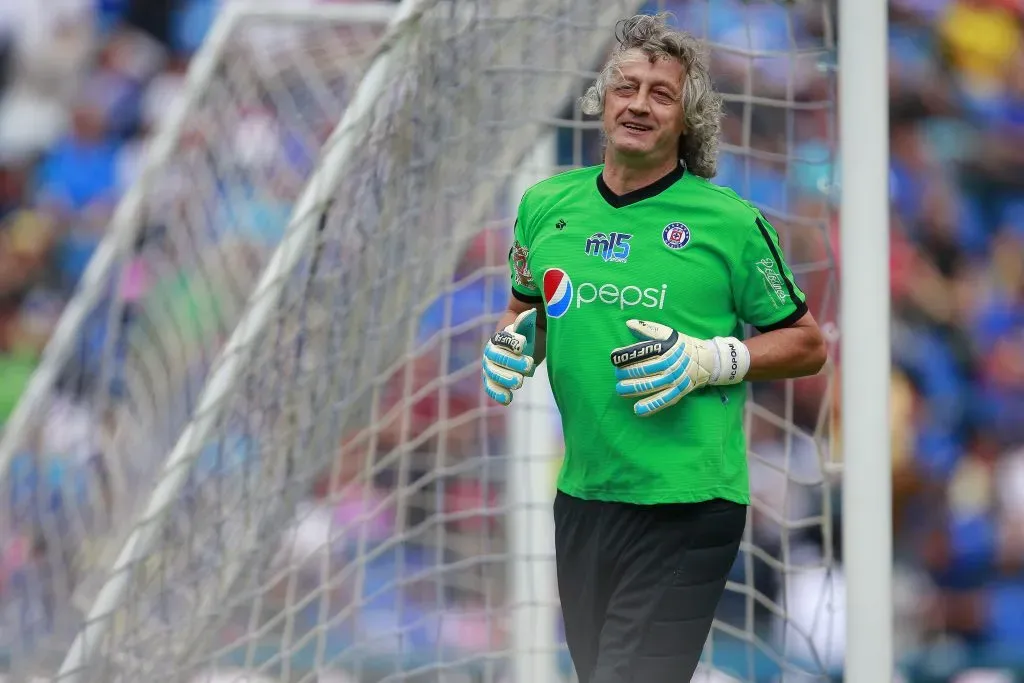 Norberto Scoponi en partido de despedida contra América (Jam Media)