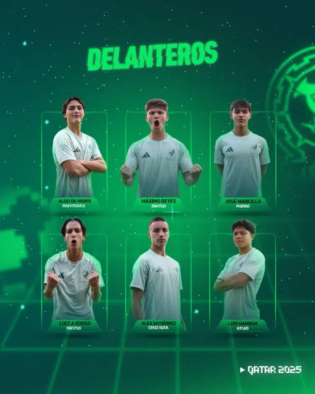 Alex Gutiérrez, de Cruz Azul, convocado al Tri Sub 17 para el Mundial. (Selección Mexicana Oficial)