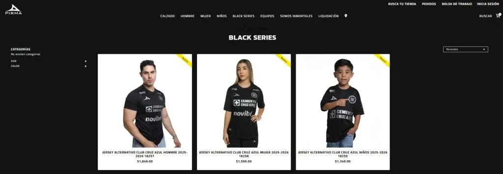 Pirma presentó nueva playera: cuánto cuesta y dónde comprar (Pirma)