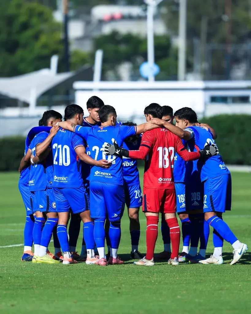 Cruz Azul Sub-21 venció a Puebla de la mano de Mateo Levy (Oficial Cruz Azul)