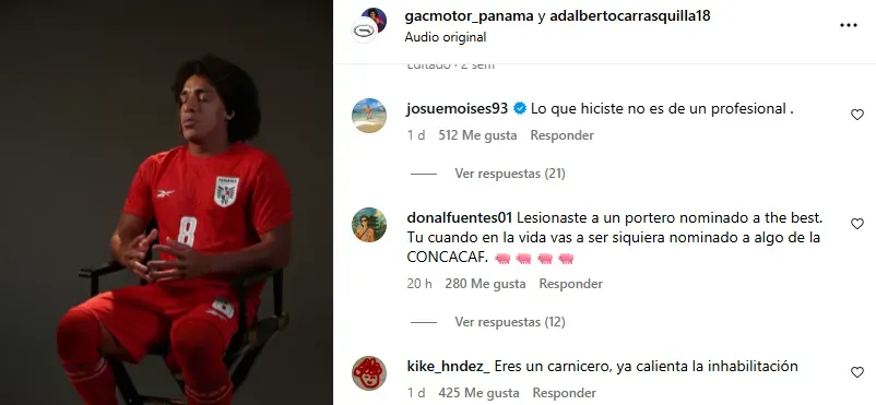 Últimas reacciones contra Carrasquilla en redes sociales