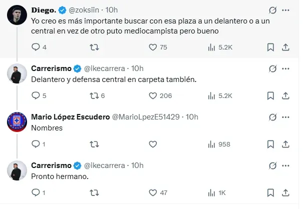 Información de Ike Carrera