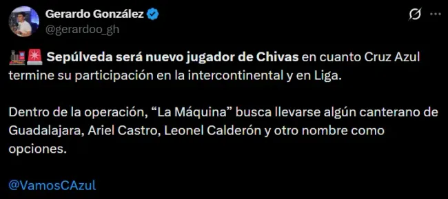 Ariel Castro y Leonel Calderón, los dos de Chivas que suenan en Cruz Azul. (@gerardoo_gh)