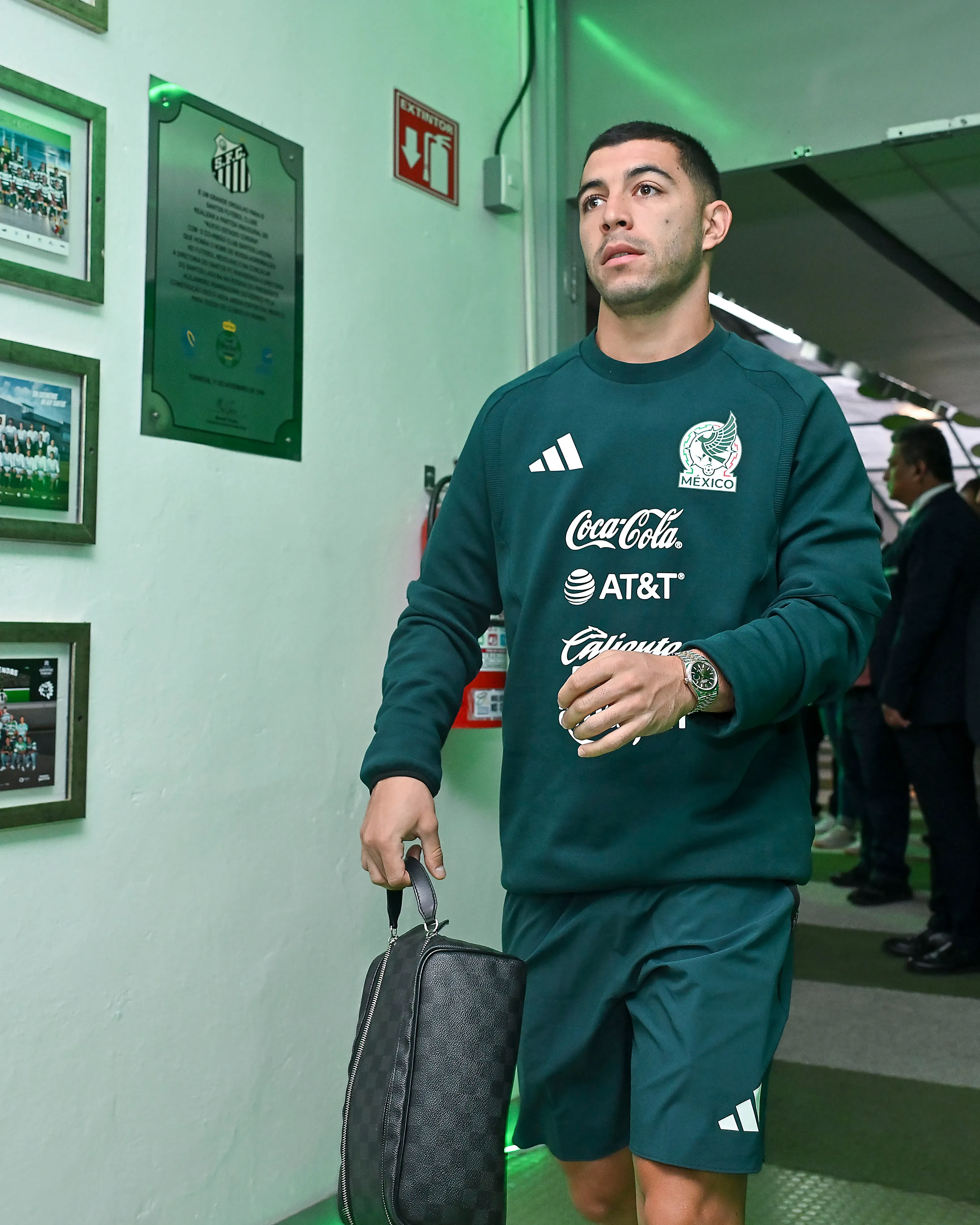 Erik Lira previo al partido de México vs. Uruguay en Torreón (IMAGO 7)