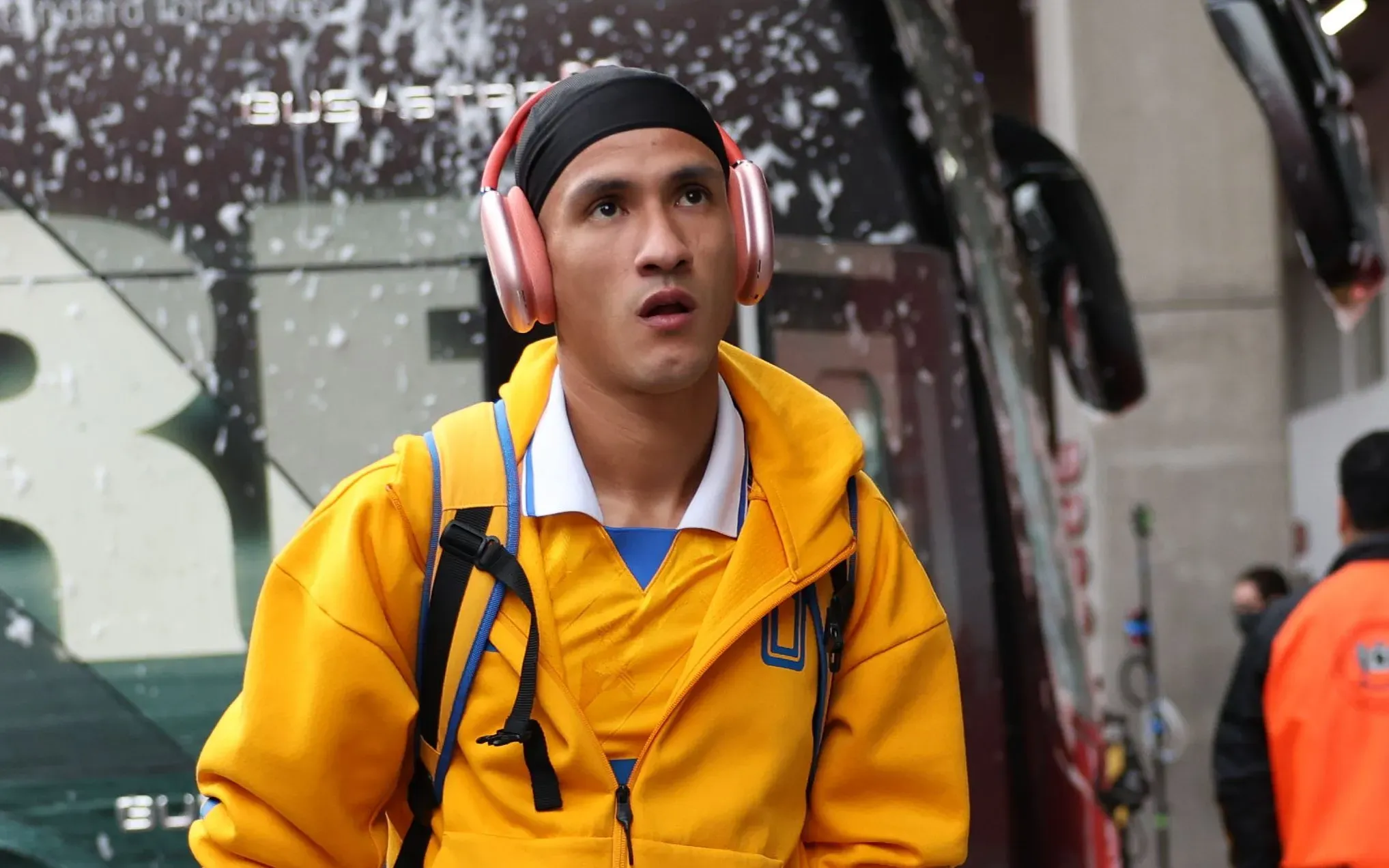 Uriel Antuna, llegando a la final contra Toluca. (Imago 7)