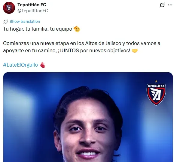 Publicación de Tepatitlán en X