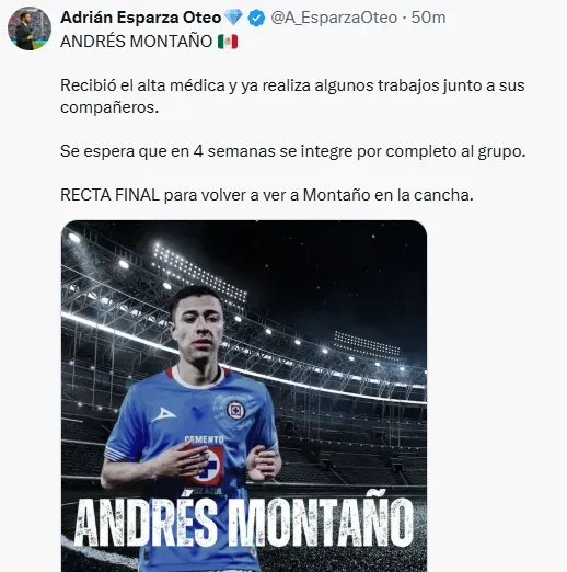 Información del periodista Adrián Esparza