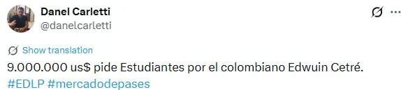 Información de Carletti