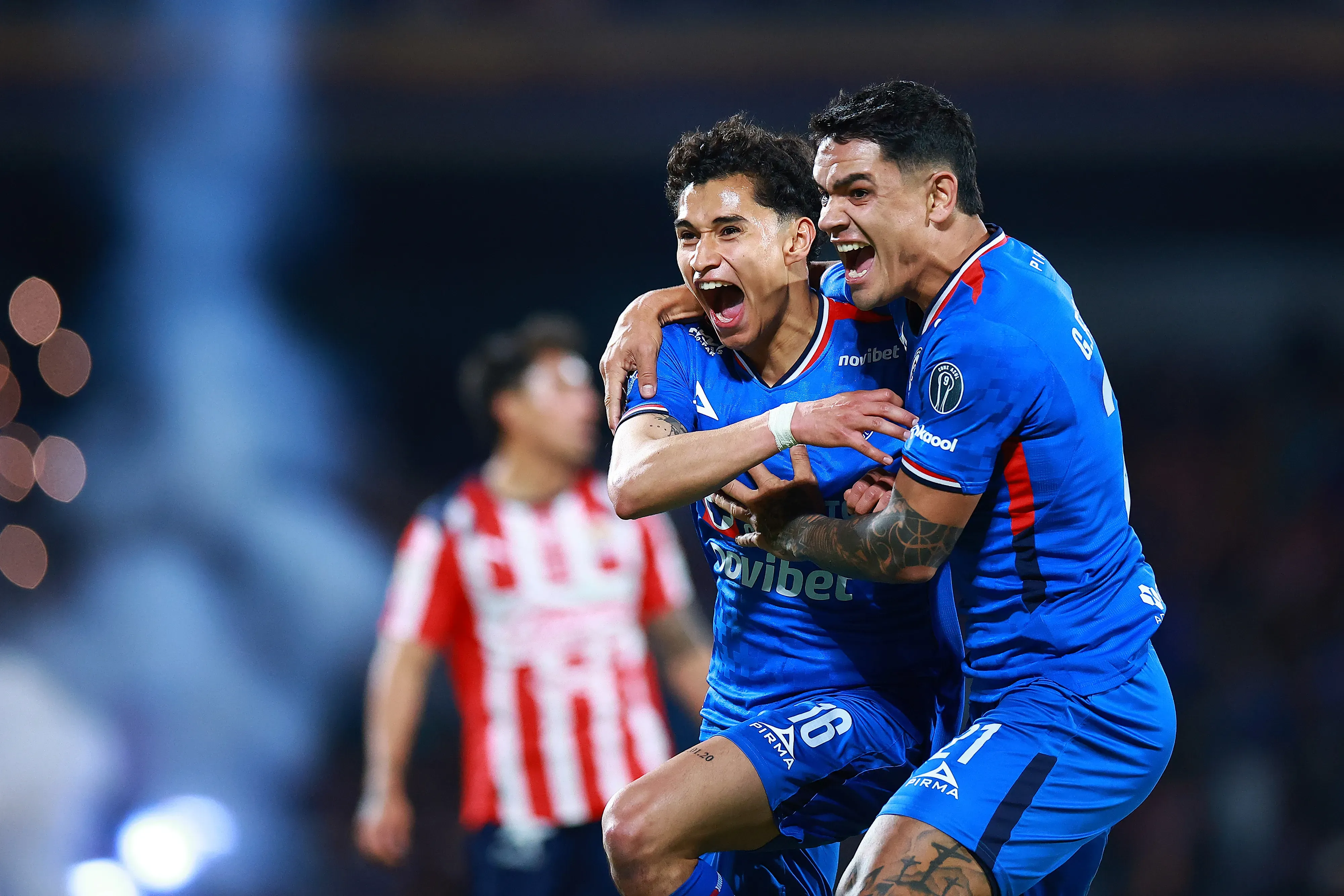 El gol de Jeremy Márquez que le daba el boleto a Cruz Azul ante Chivas. (Getty)