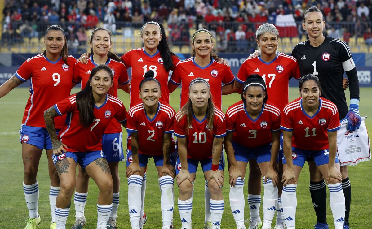 Chile Femenino formación para Santiago 2023 buscar semifinales