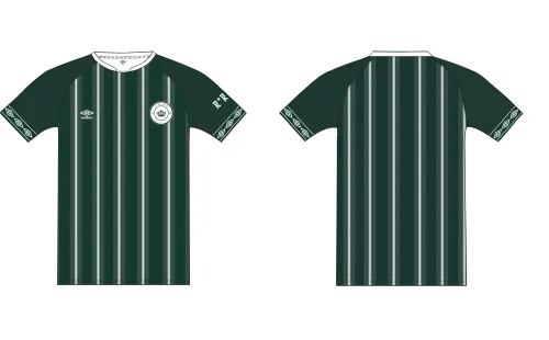 La camiseta de local del Rodelindo Román, con el verde muy presente. (Foto: Umbro)
