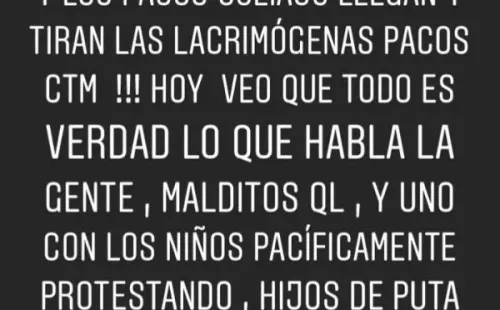 César Pinares en instagram