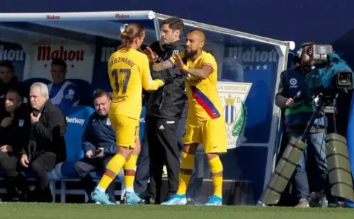 Vidal ingresa por Griezmann