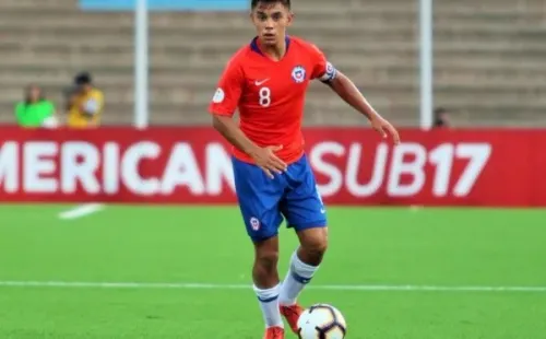 Pizarro es el capitán de la sub 17 y también de la Roja de su categoría