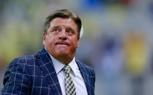Miguel Herrera dirigió en el Mundial de Brasil