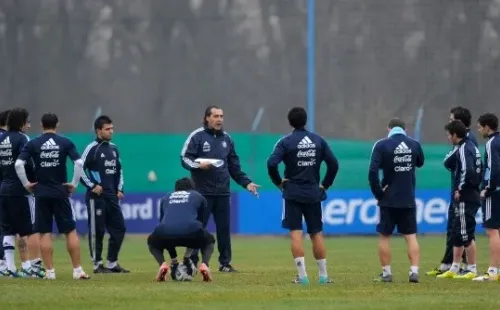 Sergio Batista en la selección argentina