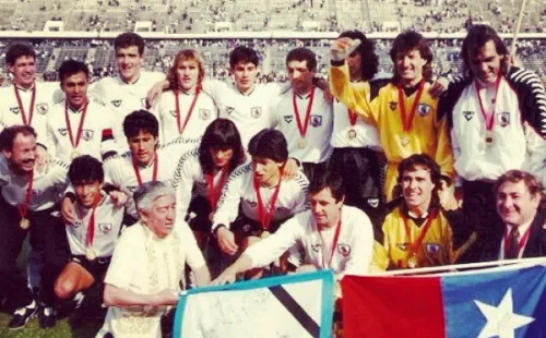 Mirko Jozic campeón con Colo Colo