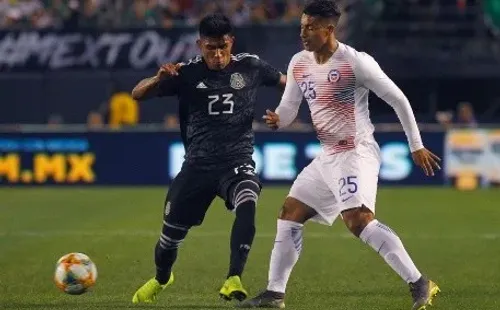 Morales fue titular en un amistoso ante México (Foto: Agencia UNO)