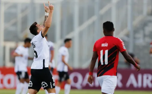 Pablo Mouche y el gol del triunfo ante Athletico Paranaense