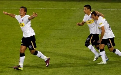 Diego Rubio y sus dos goles ante Deportivo Tachira