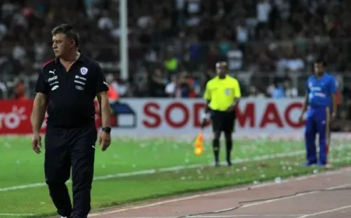 Borghi se fue expulsado ante Venezuela por eliminatorias / FOTO: Agencia Uno