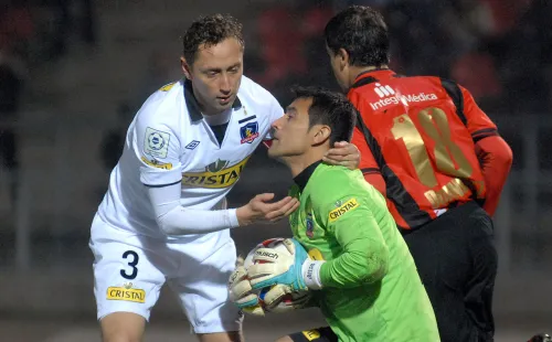Mena junto a Villar en el primer partido del paraguayo en el Cacique.