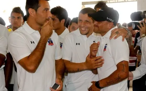 Justo Villar logró dos títulos nacionales (Clausura 2013-2014 y Apertura 2015-2016) y una Copa Chile (2016) con Colo Colo