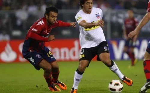 Jorquera ante Cerro Porteño / FOTO: Agencia Uno