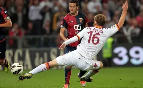 Cristóbal Jorquera enfrentando a la Roma