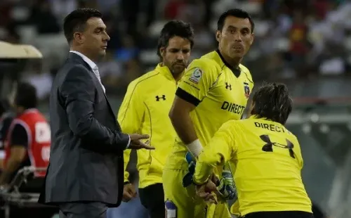 Villar tuvo su propio round con Guede en Colo Colo.