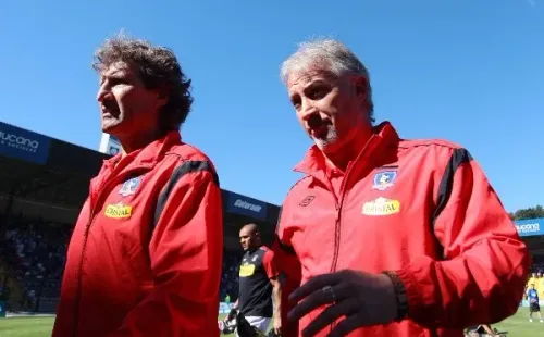 Ivo Basay insistió por Morón para tenerlo en su cuerpo técnico, pero el ex portero rechazó la opción / FOTO: Agencia Uno