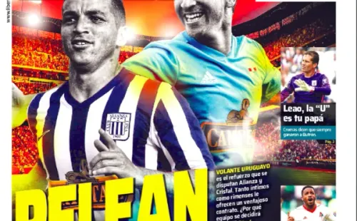 Gabriel Costa fue portada en Líbero de Perú