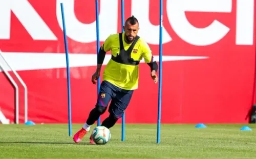 Arturo Vidal en Barcelona