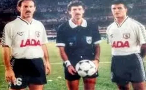 De Luca y Borghi en el Cacique durante 1992.