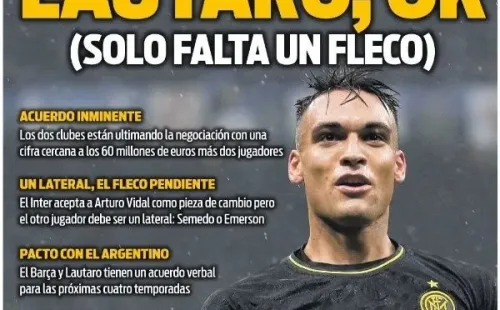 La portada del Diario Sport de este martes 12 de mayo.