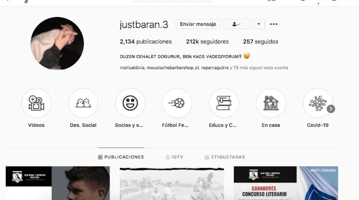 Cuenta del Club Social y Deportivo Colo Colo sufre hackeo